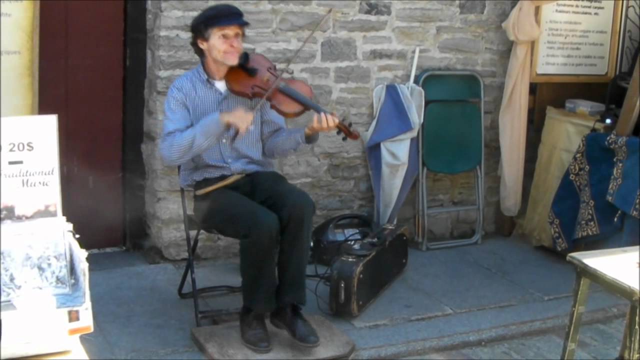 Jacques Dupuis Performing Two Traditional Quebec Songs "La Madelon" and "La Cuisinière"