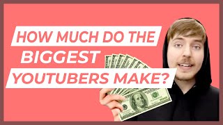 Here's How Much Money the Top 10 Subbed Youtubers Make...
