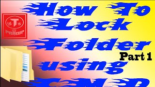 How to lock folder using cmd In simple way new trick With Technical Pradip