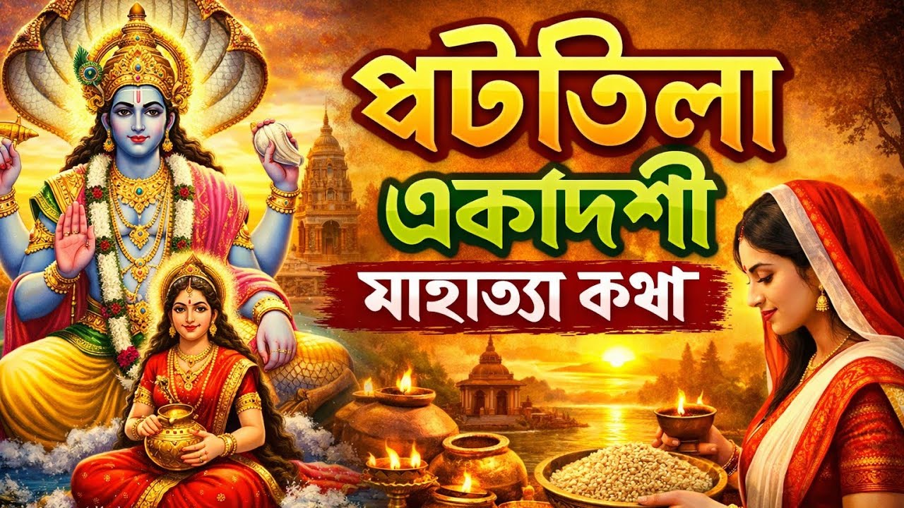 ||ষটতিলা একাদশীর ভয়ংকর কাহিনী🔥😰ব্রত মাহাত্ম্য কথা||