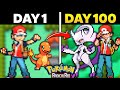 I played 100 days in pokemon radical red hardest rom hack ever