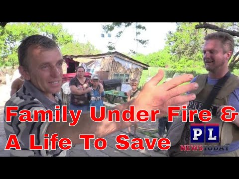 Ukraine Shells Family Of 8 & a Promise To Save a life