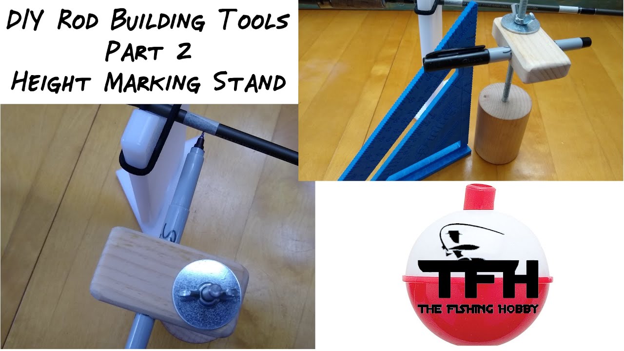 DIY Rod Building Tools Part 2 Height Marking Stand - How I made it, what it  does & how to use it! 