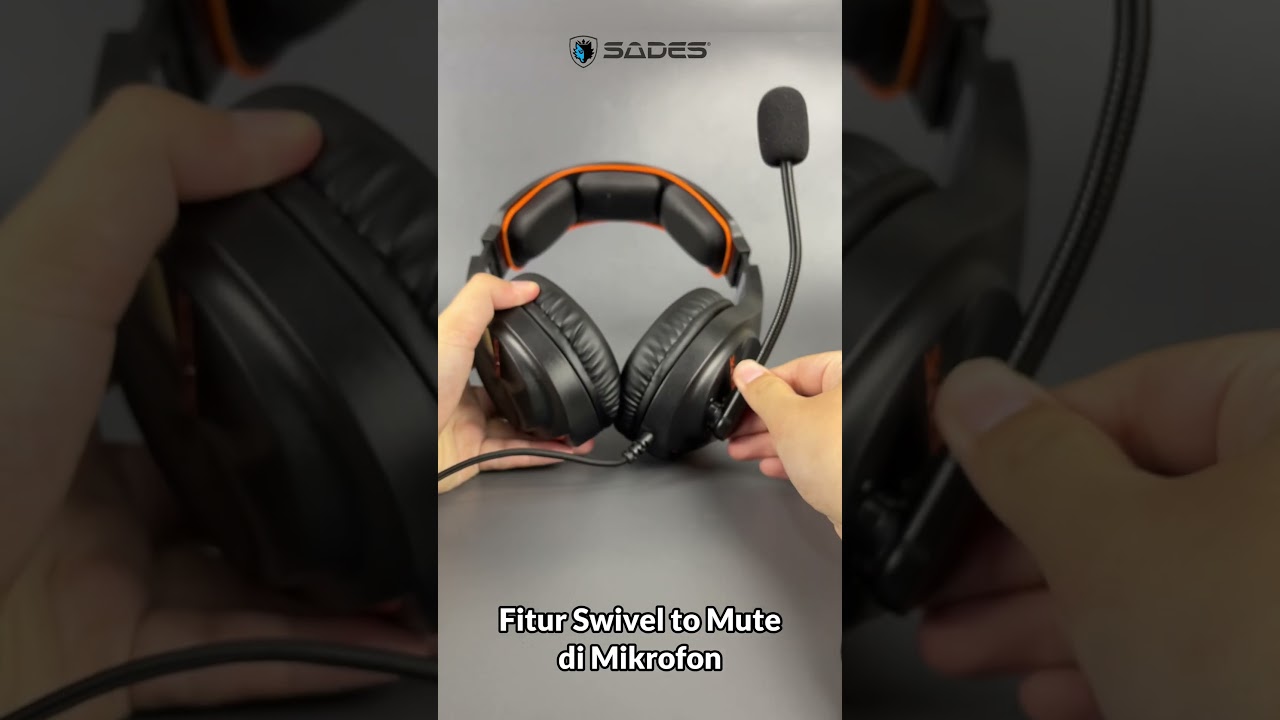 Headset Gaming Pakai Mikrofon Fleksibel | Sades Gaming Headset A2 Unboxing