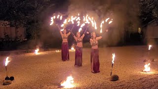 Luna Umbra - Fusion Bellydance with Fire Fans (2022)