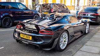SUPERCARS IN LONDON EP.104 Bugatti Veyron | Porsche 918 Spider | Novitec 812 Superfast