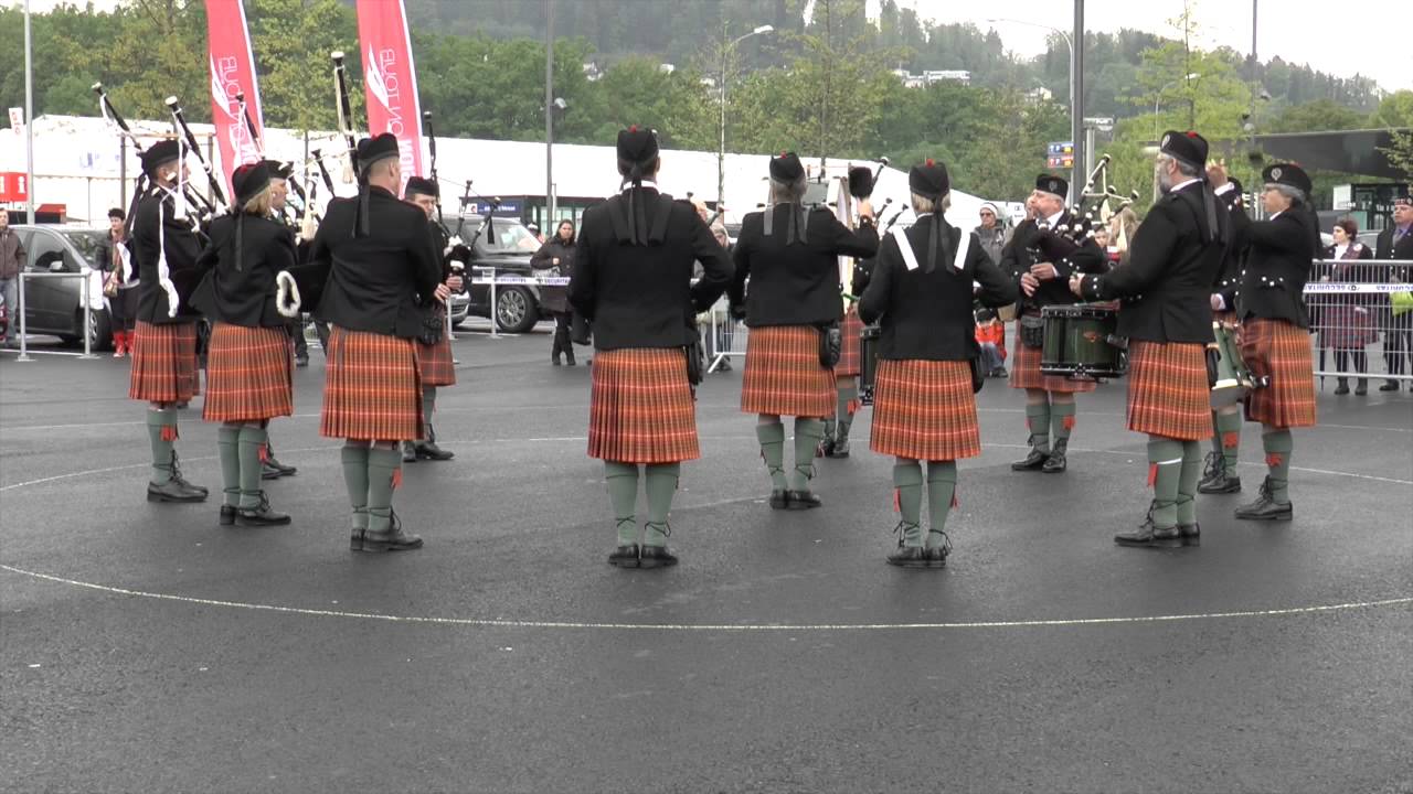 Pipe Band Open Zurich Caledonian Pipe Band YouTube