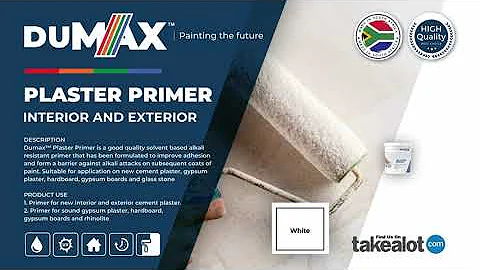 Plaster Primer Paint | Dumax Paints