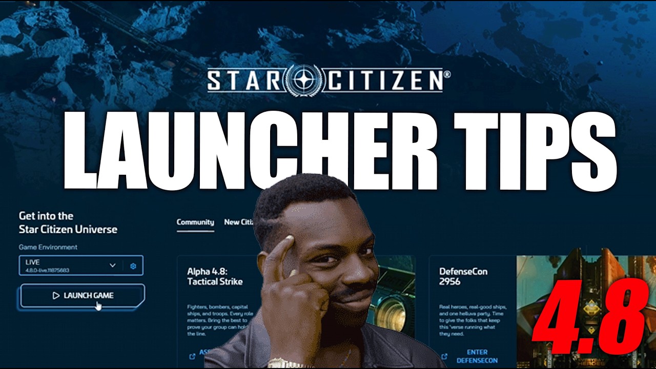 How To Play Star Citizen Beginner Guide Part 2 - The Launcher - YouTube