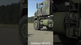 Oshkosh M1070 – танковый тягач-транспортер для Abrams.