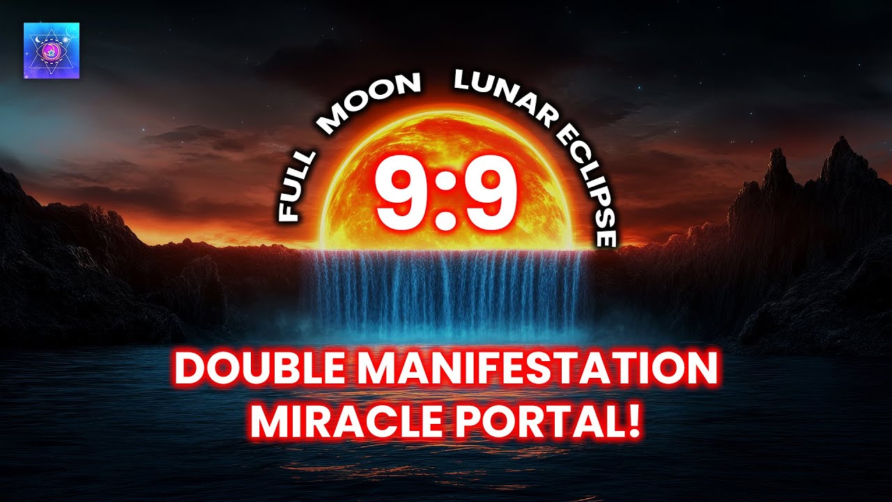 🔴 9:9 Double Manifestation Miracle Portal! Full Moon + TOTAL Lunar ...