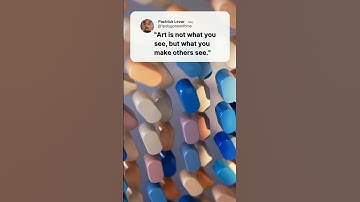 "Art is not what you see, but what you make others see." Made in Octane Blender