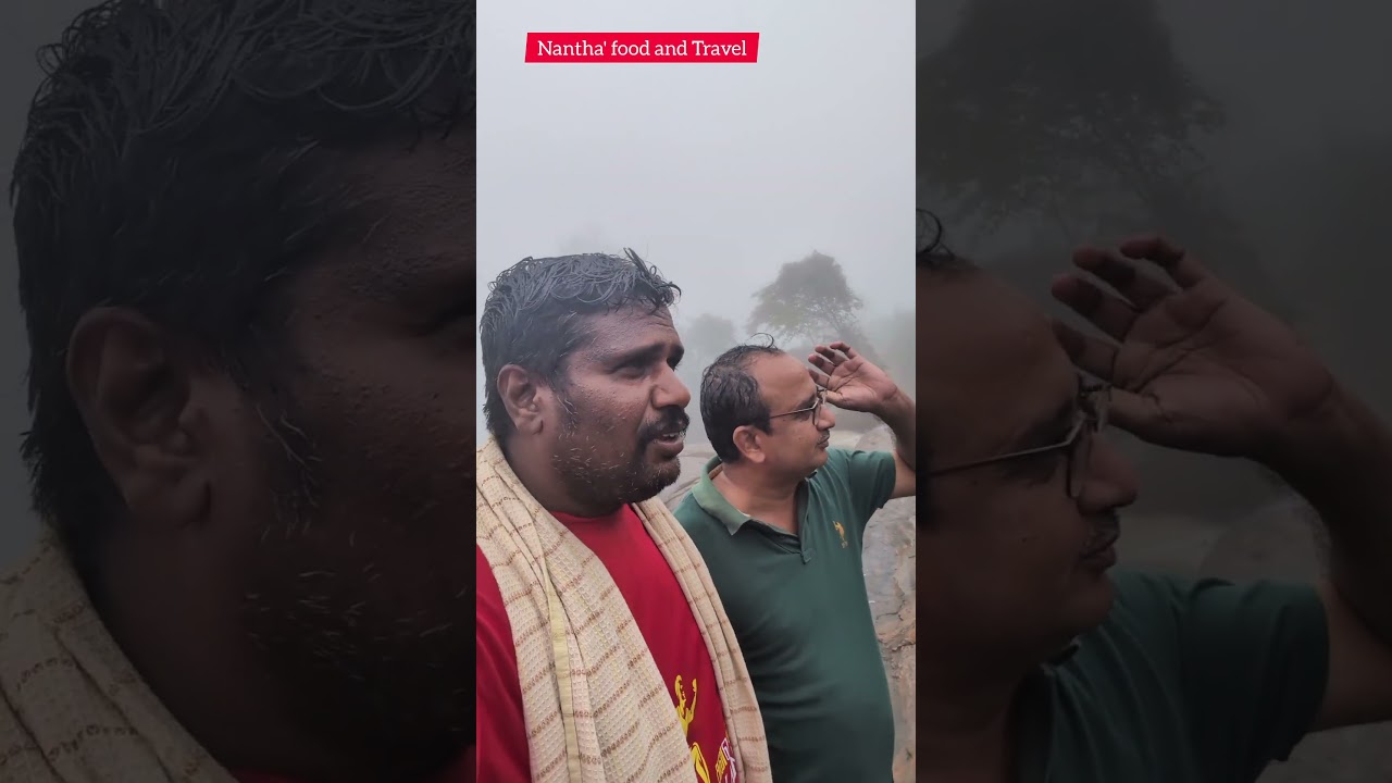 கேரளாவில் கொட்டும் அருவி