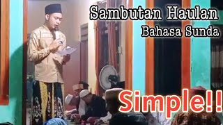 CONTOH SAMBUTAN HAUL BAHASA SUNDA CONTOH SAMBUTAN HAUL BAHASA SUNDA
