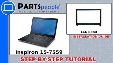 Dell Inspiron 15-7559 (P57F002) LCD Bezel How-To Video Tutorial