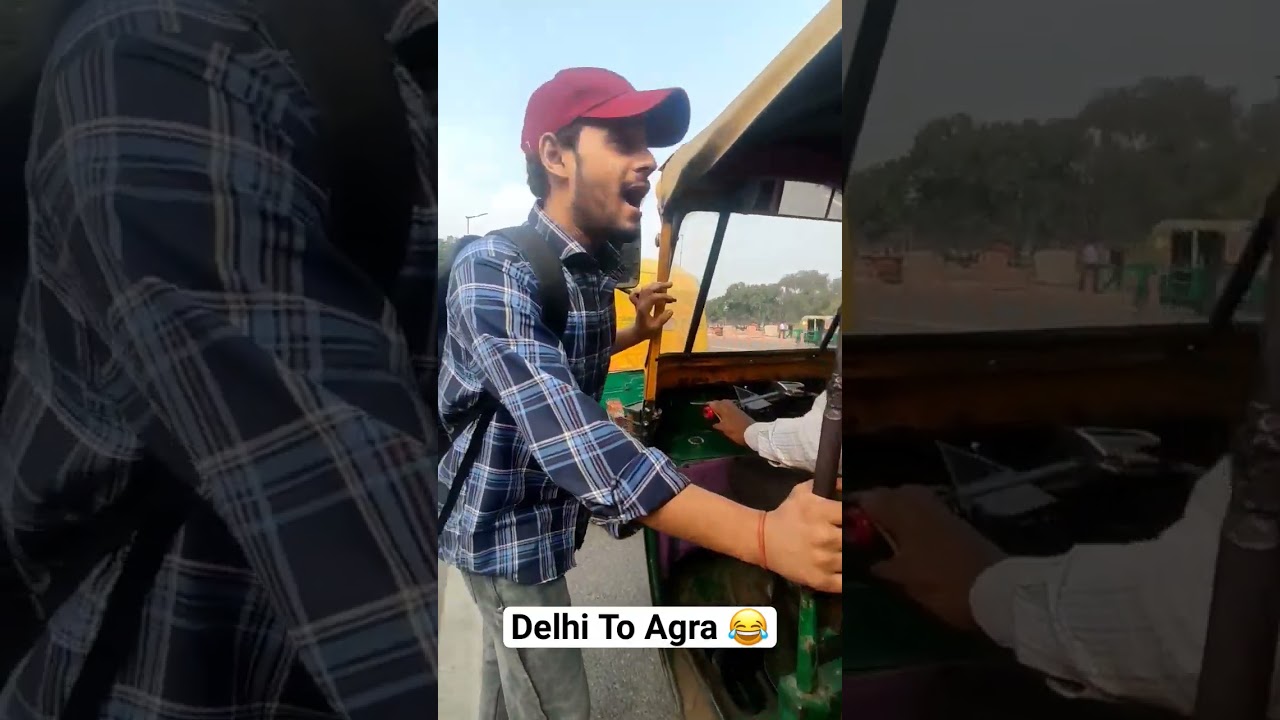 Delhi To Agra Prank 😂 #delhiminivlog