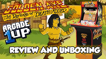 Golden Axe Arcade1Up REVIEW and UNBOXING
