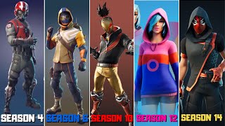 Evolution of Fortnite Starter Packs! All Fortnite Starter Packs! (Season 3 - Season 14)