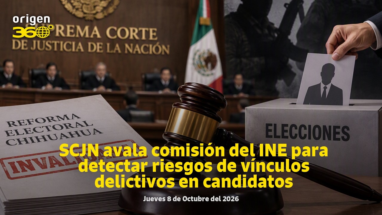 En Vivo | Avala SCJN comisión del INE encargada de identificar riesgos de vínculos con actividad ...
