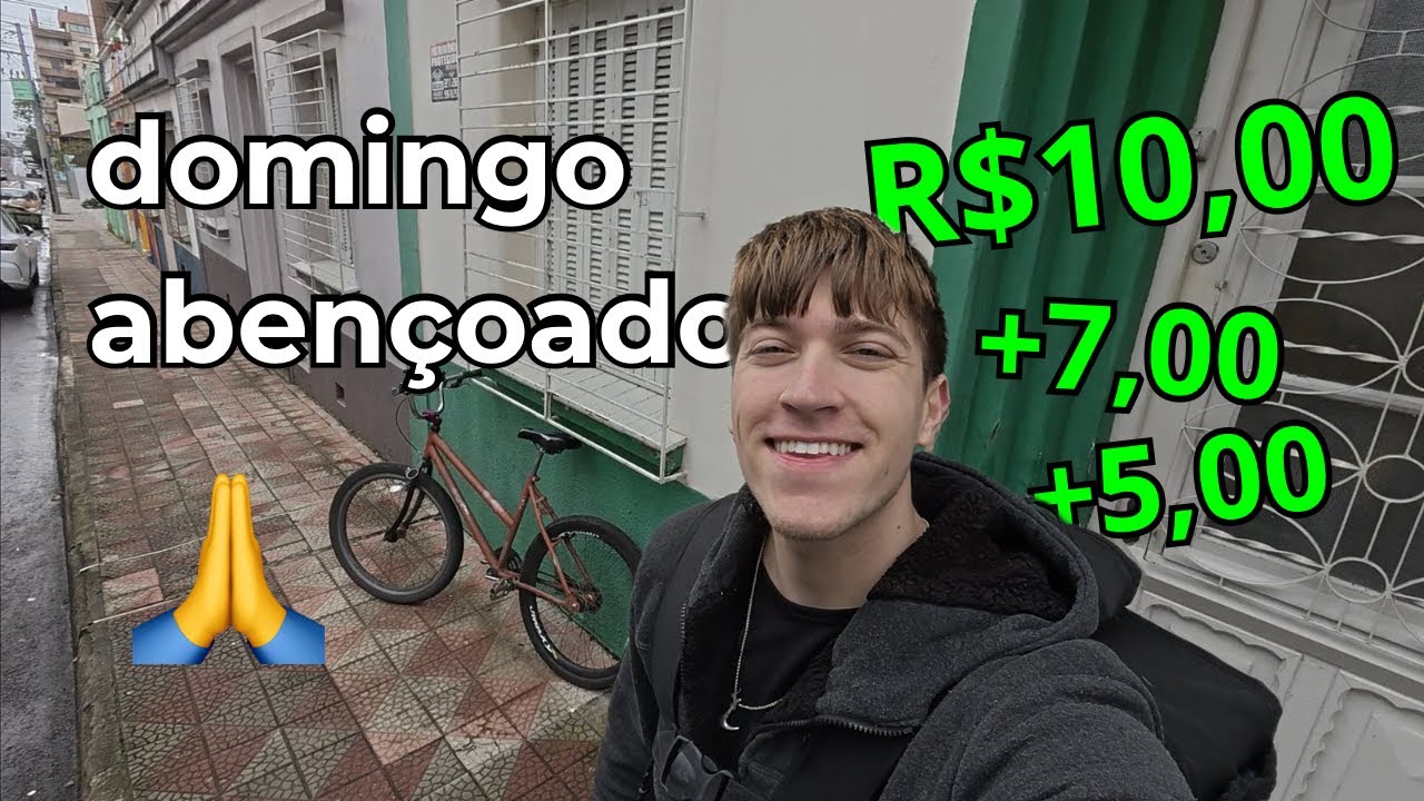 IFOOD DE BIKE POR 8 HORAS SEM PARAR (não esperava tudo isso)