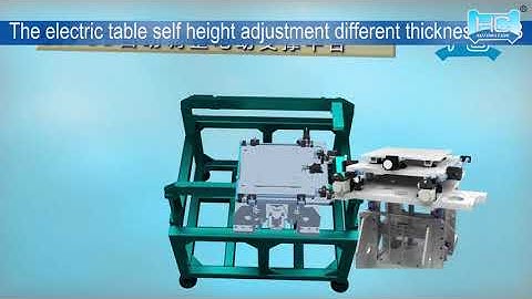 AETTER202001 Solder Paste Screen Printer