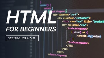 Debugging HTML | HTML for the Mandem
