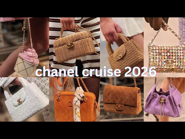 CHANEL CRUISE 2026: Chanel Cruise 2026 Bags & Accessories ~ Chanel