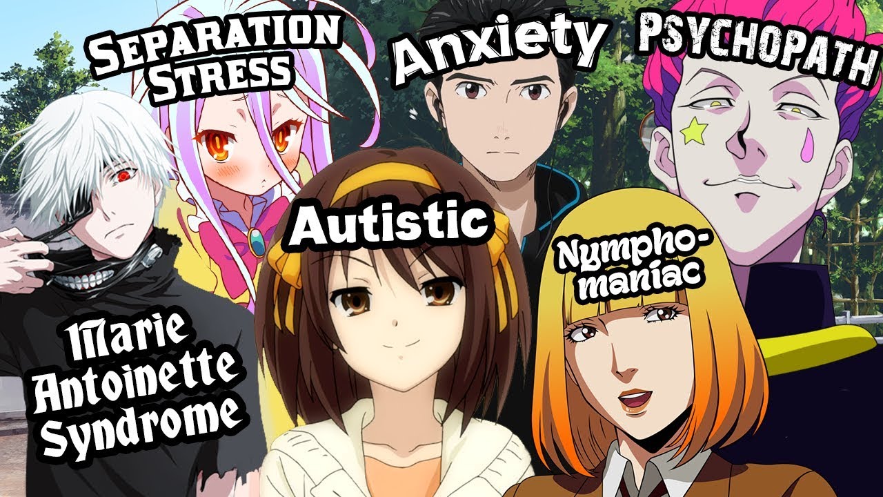 30 Anime with Hidden Mental Illness  YouTube