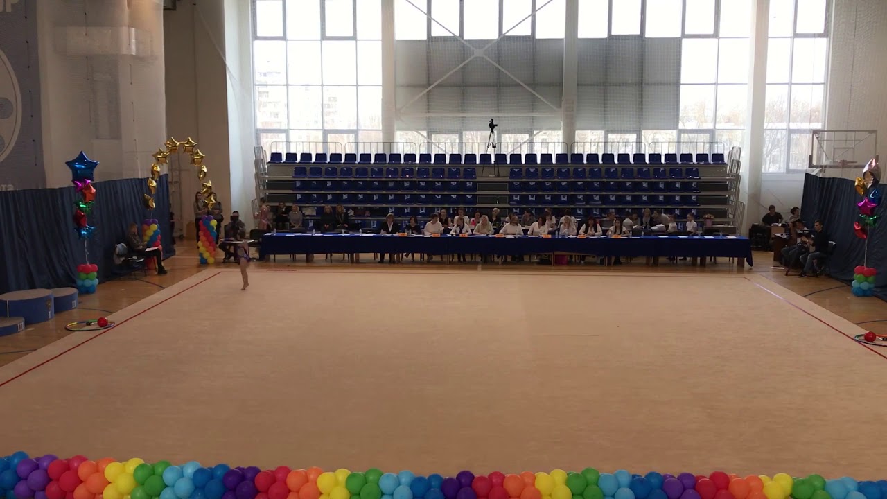 Фалина Полина, художественная гимнастика (Чемпионат Москвы 2018) - YouTube