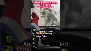 Ranking The Most SATISFYING Instant Karma Moments 😭 #instantkarma #karma #fails #viral