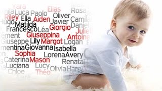 Nombres de bebé Amantini que serán tendencia en 2021 4 LOS MEJORES NOMBRES PARA BEBES | Clasicos y modernos para niño y niña - YouTube