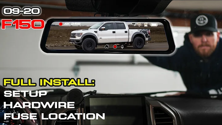 EASY Way To INSTALL Dash Cam In Your F150! Less than 1 HOUR