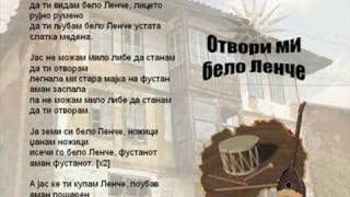 Otvori Mi Belo Lence - Macedonian Song chords