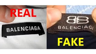 Top hơn 76 về balenciaga shirt real vs fake  Du học Akina