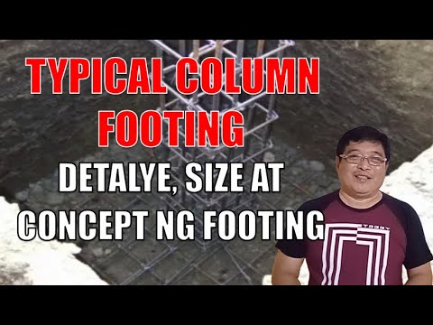 DETALYE NG FOOTING