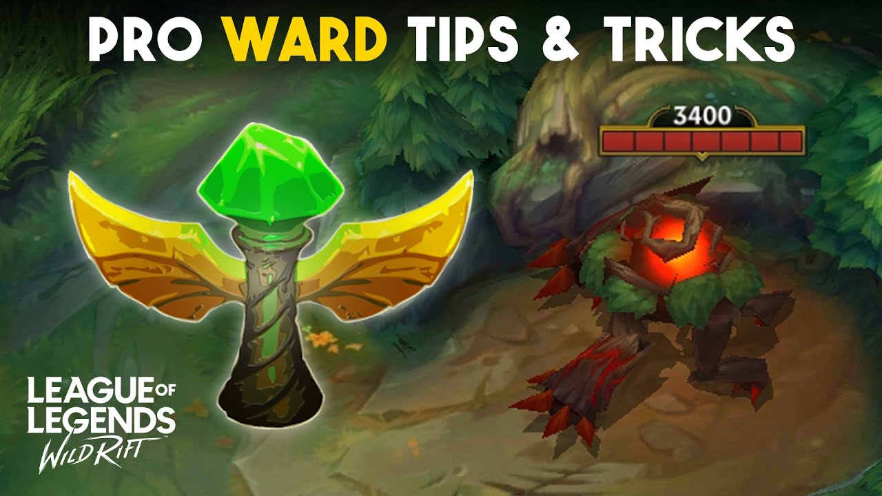 Wild Rift - Ward Tips & Tricks [LoL Mobile Beginner's Guide] | Prof ...