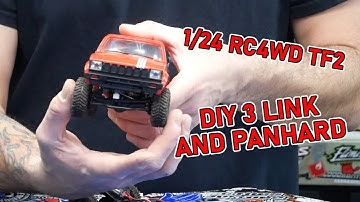 1/24 SCALE RC4WD TF2 DIY 3 LINK AND PANHARD