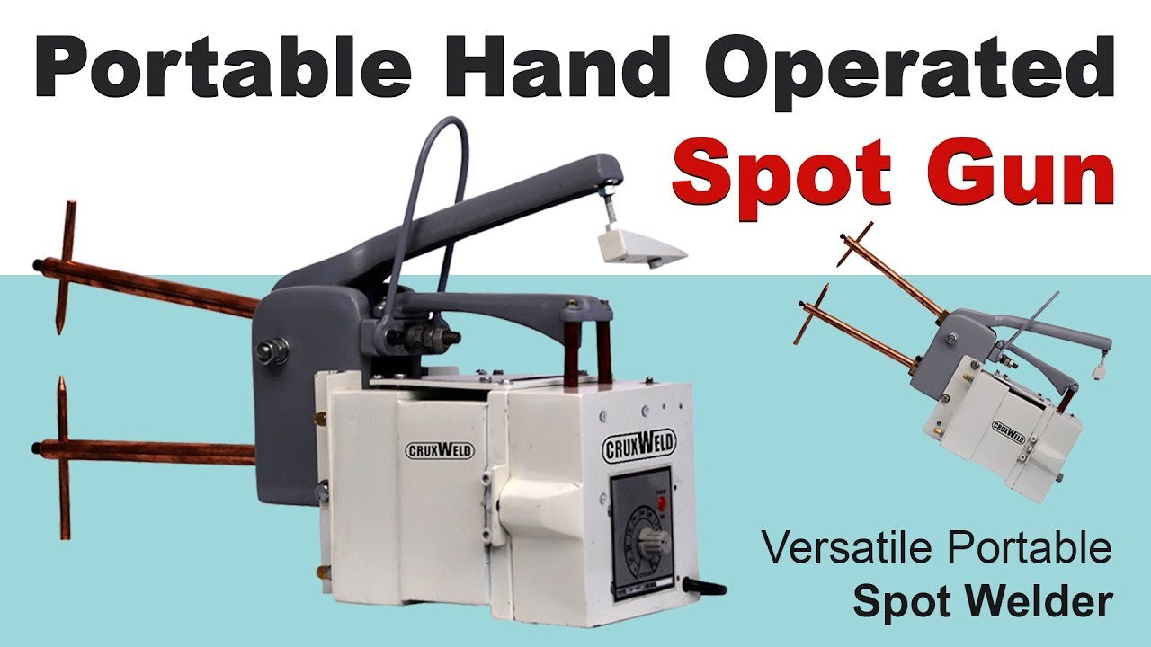Obobb Handheld DIY Spot Welding Tool,Portable Spot Welding Machine Handheld DIY Point Welder Adjustable Portable Welding Machine Set 