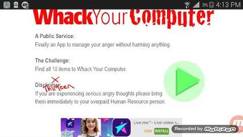 Whack Your Computer : 15 ways!?