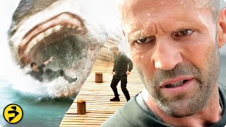 MEG 2: THE TRENCH (2023) Sheer acquatic chaos - BTS | Jason Statham Movie