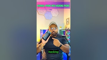 Convert Normal Phone into Ethical H@cker Phone 🔥😲⚠️ #ethicalhacking  #cybersecurity #cybersafety