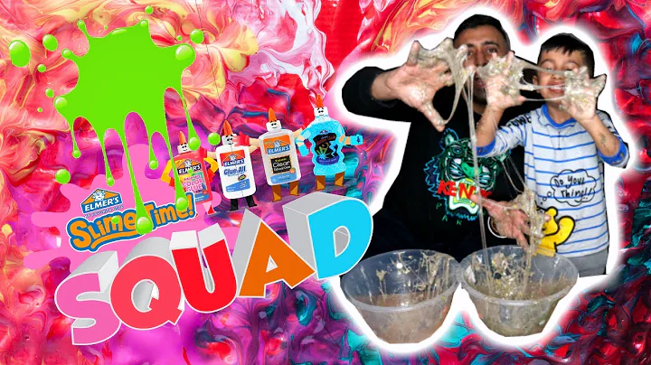 UNBOXING ELMER'S FUN SLIME CHALLENGE||