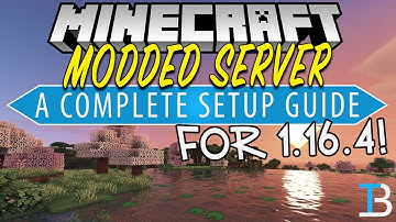 How To Make A Modded Minecraft Server in 1.16.4 (Forge Server for 1.16.4!)