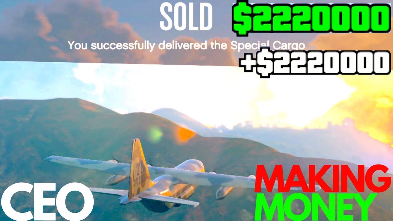 $2,220,000 Making Millions Selling CEO 111 Crates Warehouse GTA V Online Making Money