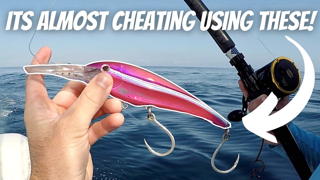 Trolling GIANT LURES For Offshore Reef Monsters 