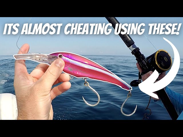 Trolling GIANT LURES For Offshore Reef Monsters 