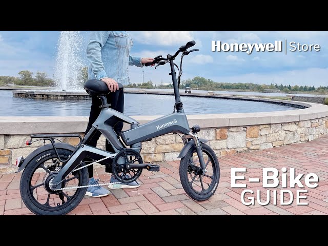 Honeywell Dasher Electric Foldable Bike - Silver