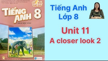 Tiếng Anh lớp 8 (sách mới) Global success. Unit 11. A closer look 2 - Ms Kathy