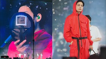 TAEHYUNG SQUID GAME version BTS PTD in LA Day 3