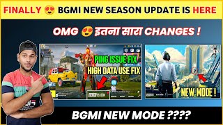 90 DAYS 😱 Big Changes in Season | Bgmi New Mode ? | Bgmi Data Consumption Problem | Bgmi
